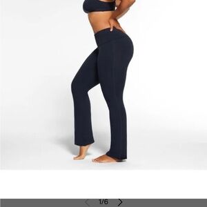 SKIMS Cotton Jersey Fold Over Pants, Plus Size‎ 3X RARE Navy NWT